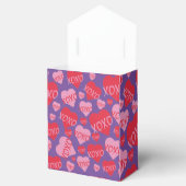 Ballotins Oh bébé rose rouge amoureux Baby shower pourpre (Ouvert)