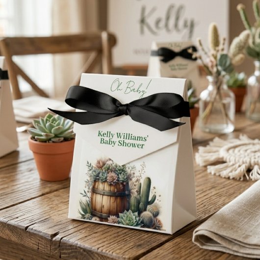 Ballotins Oh Bébé ! Succulentes et Cactus Rustiques pour la