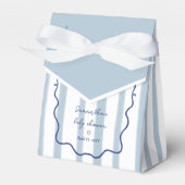 Ballotins Oh Boy Cute Modern Dusty Blue Baby Shower (Verso)