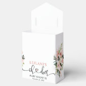 Ballotins Oh Deer Baby shower Floral rose (Ouvert)