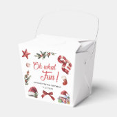 Ballotins Oh What Fun Noël Première fête d'anniversaire (Verso)