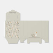 Ballotins Oie d'aquarelle mignonne - Ballotin Merci (Déplié)