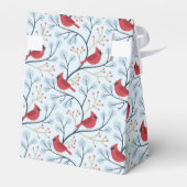 Ballotins Oiseau cardinal rouge d'hiver (Arrière)