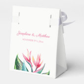 Ballotins Oiseau du Paradis Mariage tropical (Arrière)