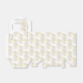 Ballotins Oiseau gris jaune nommé mariage boîte de tente (Déplié)