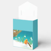 Ballotins Oiseau, nid, petits oeufs et gouttes de neige (Ouvert)