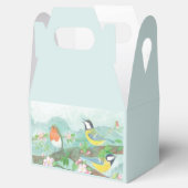 Ballotins Oiseaux chantant sur une branche d'arbre en fleurs (Ouvert)