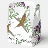 Ballotins Oiseaux de colibri Fleurs Vins Floral Ballotin (Ouvert)