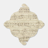 Ballotins Old Music Notes (Déplié)