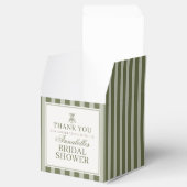 Ballotins Olive Martini Old Money Striped Bridal Shower (Ouvert)