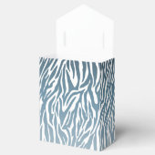 Ballotins Ombre d'impression Wild Blue Zebra (Ouvert)