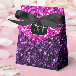 Ballotins Ombre rose violet faux paillettes scintillent Mono