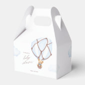 Ballotins On Peut Attendre ! Baby shower à balais à air chau (Arrière)