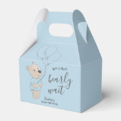 Ballotins On Peut Attendre | Baby shower de l'ours en peluch (Verso)