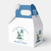 Ballotins On peut attendre Blue Teddy Bear (Verso)