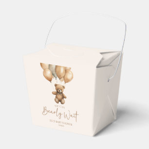 Ballotins On Peut Attendre Le Baby shower De L'Ours Teddy Bo