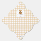 Ballotins On Peut Attendre Teddy Bear Baby shower (Déplié)