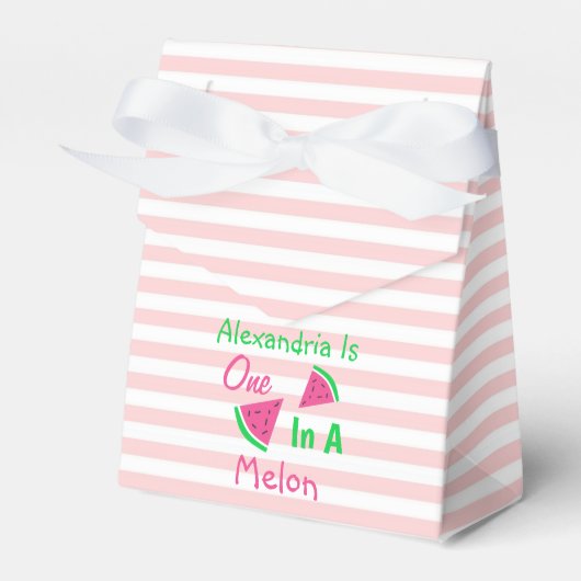 Ballotins One In A Melon 1er Anniversaire (Verso)