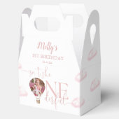 Ballotins Onederful Photo Balloon Girl 1er anniversaire (Ouvert)