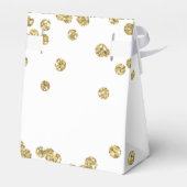 Ballotins Or 70e anniversaire Merci Confetti (Arrière)