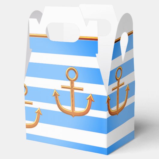 Ballotins or ancre bleu blanc arrière - plan (Ouvert)