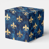 Ballotins Or fantaisie sur Navy Fleur de Lis (Arrière)