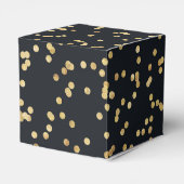 Ballotins Or Noir Jaune Paillettes Fête  (Arrière)