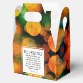 Ballotins Orange Bokeh QUE LE SEIGNEUR VOUS BÉNISSE Christia (Ouvert)