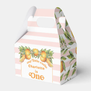 Ballotins Orange Citrus Little Cutie Un 1er Anniversaire Fav