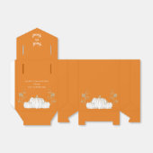 Ballotins Orange Cute Trick Ou Treat Citrouille Halloween (Déplié)