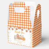 Ballotins Orange Fall Citrouille Patch Anniversaire Ballotin (Ouvert)