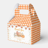 Ballotins Orange Fall Citrouille Patch Anniversaire Ballotin (Verso)