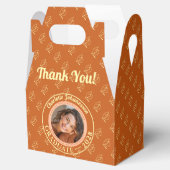 Ballotins Orange Modern Photo Graduation Party (Ouvert)