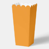 Ballotins Orange Popcorn Favor Box for Elegant Celebrations (Verso)