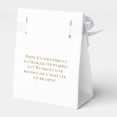 Ballotins Orange Rose Wedding (Arrière)