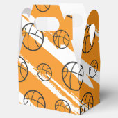 Ballotins Orange Stripes Basketball Anniversaire (Ouvert)