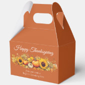 Ballotins Orange Thanksgiving Citrouilles Custom Company Par (Recto)