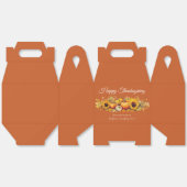 Ballotins Orange Thanksgiving Citrouilles Custom Company Par (Déplié)