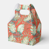 Ballotins Orange Tropical Vert Feuilles Aloha (Verso)