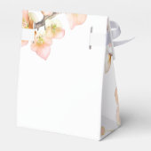 Ballotins Orange vert ivoire fleuri arbre de printemps (Arrière)