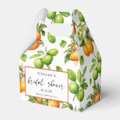 Ballotins Oranges Citron Mariage Remerciements Shower (Arrière)