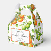 Ballotins Oranges Citron Mariage Remerciements Shower (Verso)