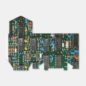 Ballotins Ordinateur Electronique Circuit imprimé (Déplié)