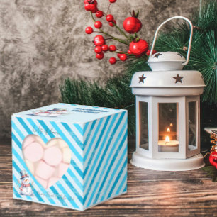 Ballotins Oreillers bonhomme de neige cadeau de Noël lutin f