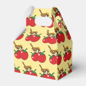 Ballotins Organic lover Sparrow Eating Red Tomato (Arrière)