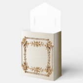 Ballotins Orné Or de la Partie Rectangle Fleurs Dimond brill (Ouvert)