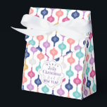 Ballotins Ornement de Noël moderne<br><div class="desc">Design de Noël moderne et coloré. Rendre Noël coloré et amusant.</div>