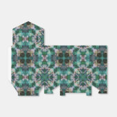 Ballotins Ornement vert-turquoise (Déplié)