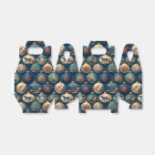 Ballotins Ornements de Noël Bleus Élégants (Déplié)