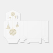 Ballotins Ornements d'or Noël Fête de Noël Favoriser (Déplié)